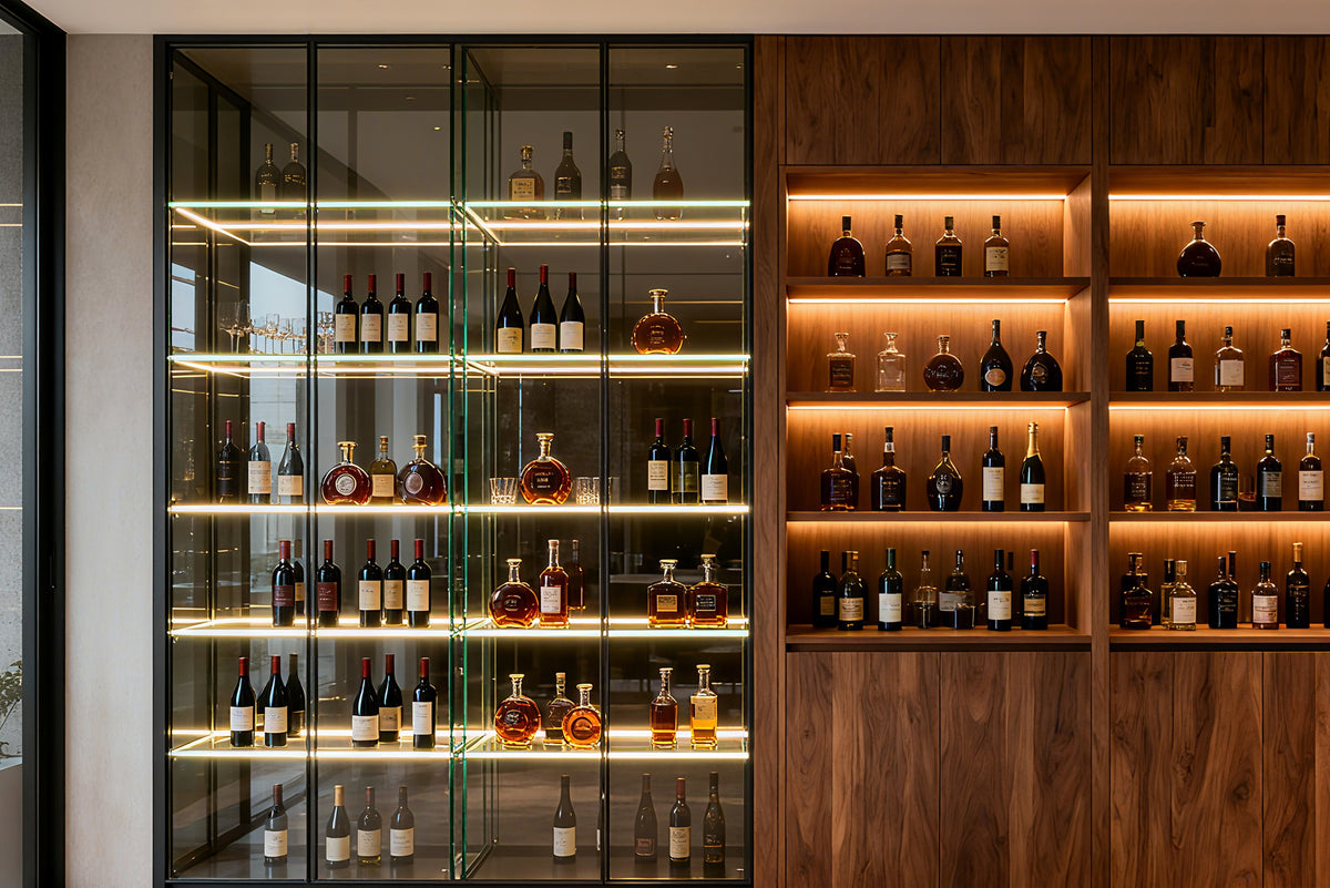 Wine Cabinet Lighting Solution – VST Lighting