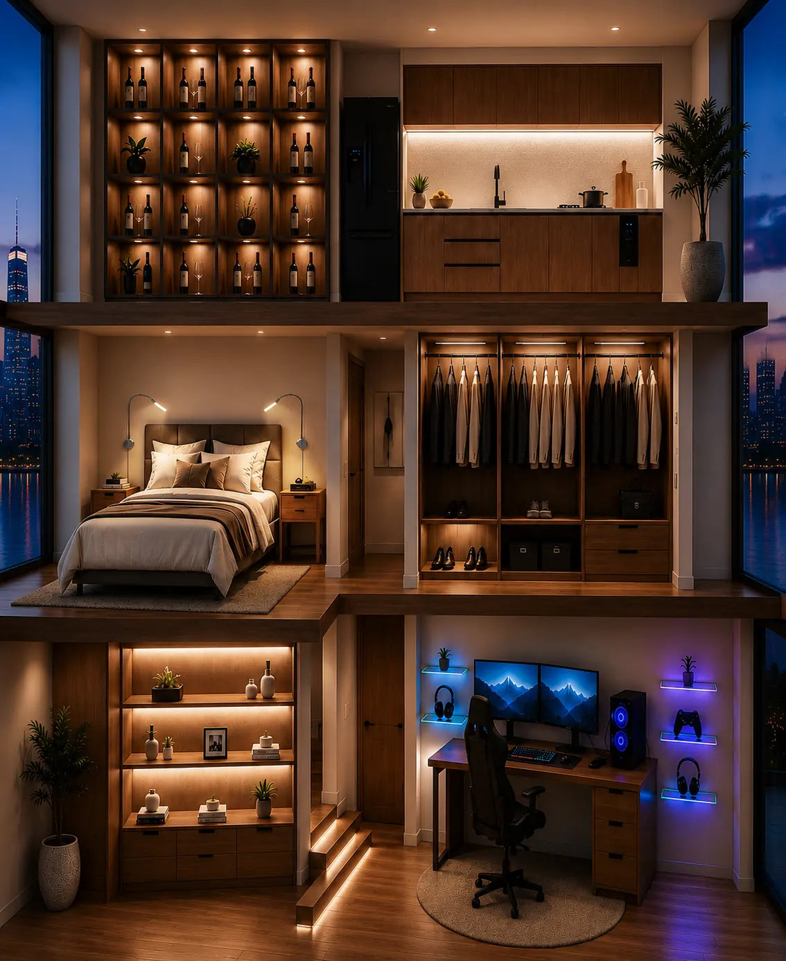 Whole-home lighting categories