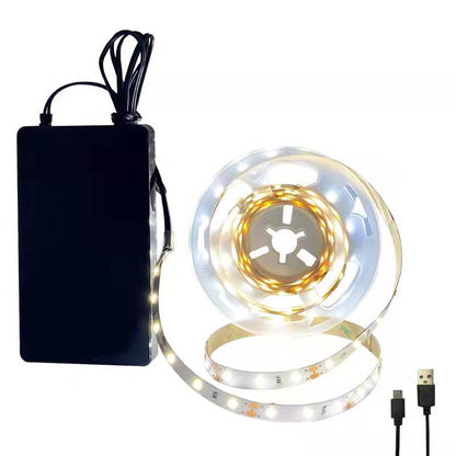 Battery-Operated Waterproof LED Strip Lights with Motion Sensor | VST