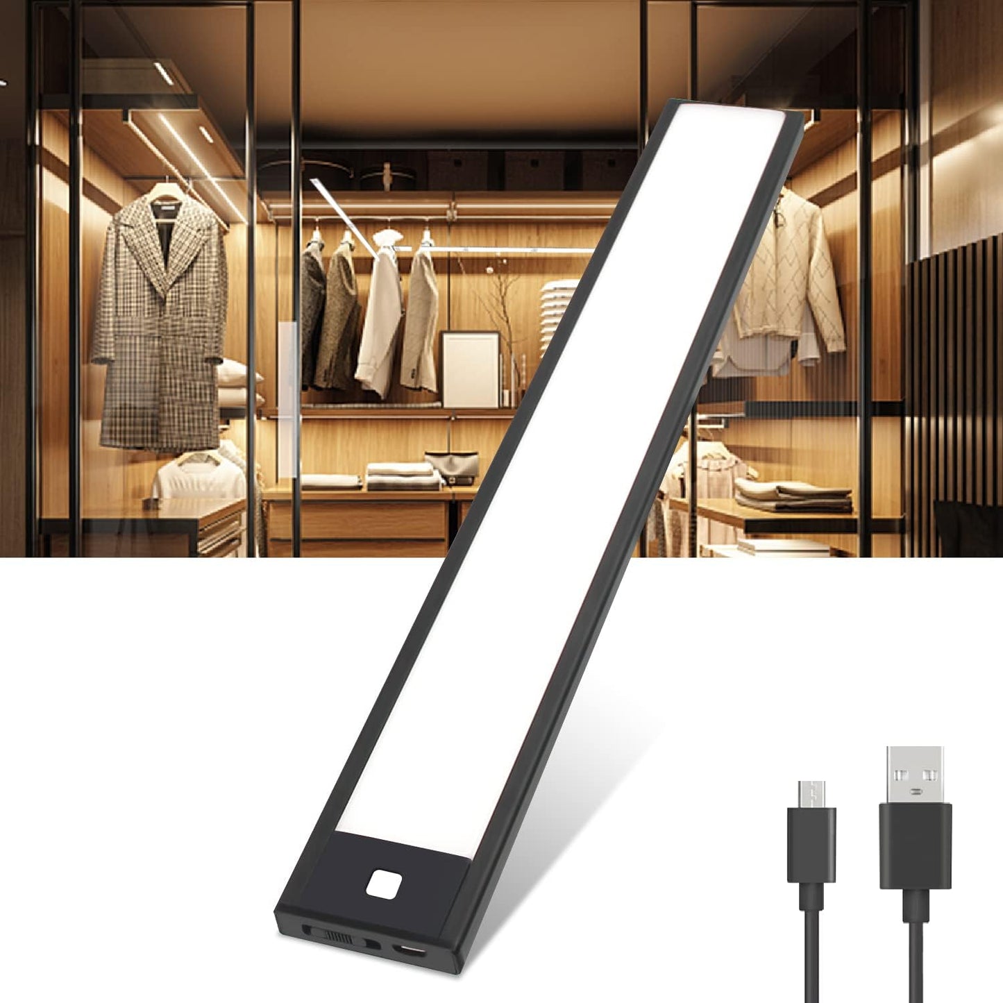 Wireless Closet/Cabinet Light with Rechargeable Battery Operated | VST