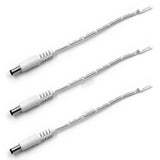 3 Pack 12V Adapter Cable Male Plug and JST 2 Pin Male Plug for Connection LED Driver and mutitype of Lights